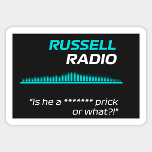 Bottas Imola 2021 - George Russell F1 Radio Sticker